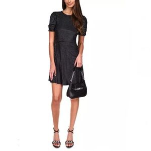 MICHAEL MICHAEL KORS  Metallic-Dot Mini Dress